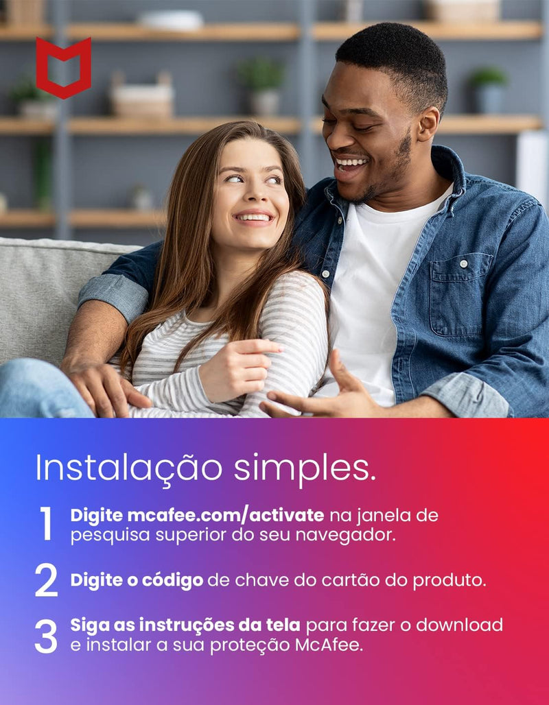 Mcafee Total Protection – Programa Premiado De Proteção Contra Ameaças Digitais - 5 Dispositivos