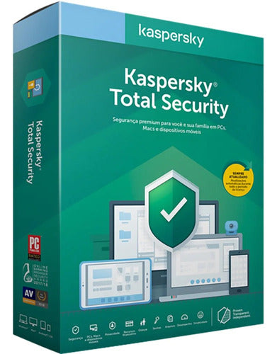 Kaspersky Total Security 3 Pc 1 Ano Envio Imediato