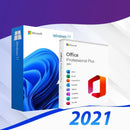 Windows 11 Pro + Microsoft Office 2021 Professional Plus Licença Original Genuína Vitalícia