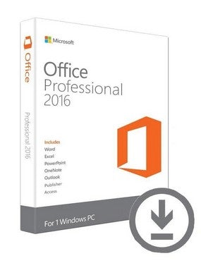 MICROSOFT OFFICE PROFESSIONAL 2016 ESD Licença Original Genuína Vitalícia