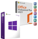Licenças Windows 10 Pro + Microsoft Office 2021 Professional Plus Licença Original Genuína Vitalícia
